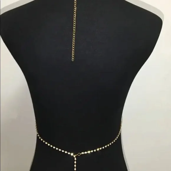 NEW * Rhinestone Body Chain - Picture 3 of 3